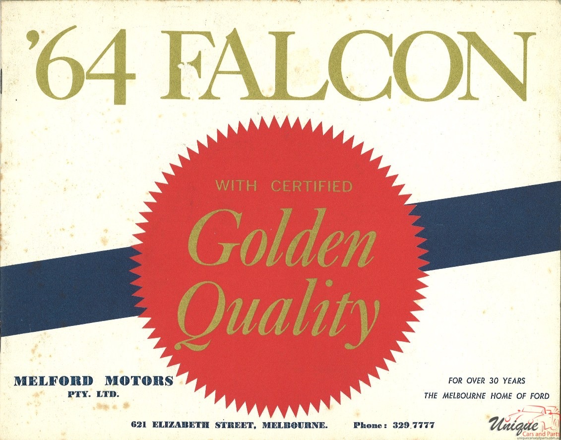 1964 Ford XM Falcon Brochure Page 3